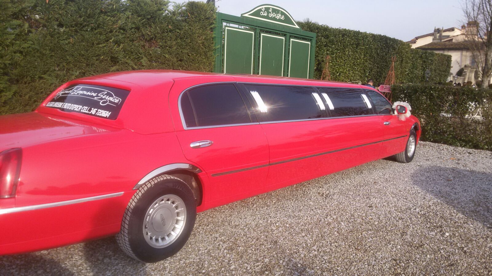 Lincoln Limousine Red